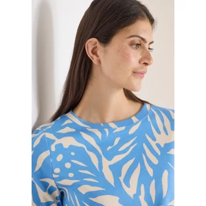 Kép 1/6 - Ing - Two-Tone AOP Boatneck 2601