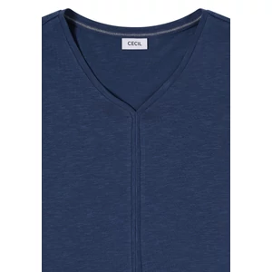 Kép 6/6 - Ing - Solid V-Neck Tunic 2603
