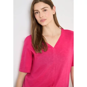 Kép 1/6 - Ing - Solid V-Neck Tunic 2603