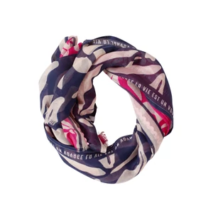 Kép 4/6 - Kieg.ruházat - Print Scarf with Tape Detail 2603