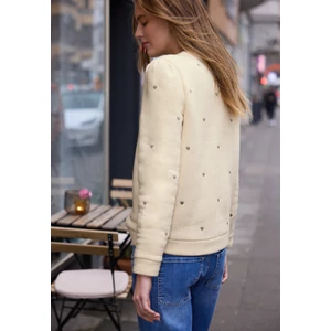 Kép 3/6 - Póló - heart embroidery shirt w.gathe 2602