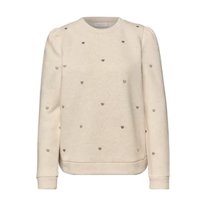 Kép 5/6 - Póló - heart embroidery shirt w.gathe 2602