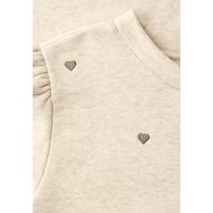 Kép 6/6 - Póló - heart embroidery shirt w.gathe 2602