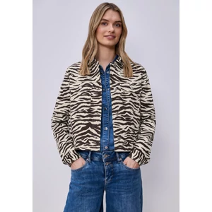 Kép 6/6 - Blézer és dzseki indoor - Short Silk Touch Overshirt w. - 2604