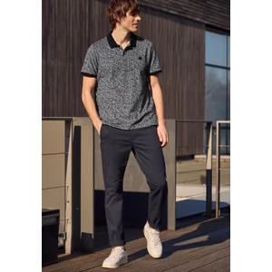 Kép 3/6 - Póló - oxford polo with allover print - 2604