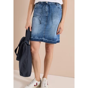 Kép 1/7 - Szoknya - Style Denim Skirt Hem Detail - 2603