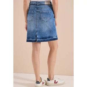 Kép 2/7 - Szoknya - Style Denim Skirt Hem Detail - 2603
