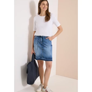 Kép 3/7 - Szoknya - Style Denim Skirt Hem Detail - 2603