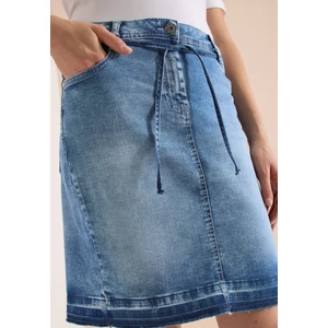 Kép 6/7 - Szoknya - Style Denim Skirt Hem Detail - 2603