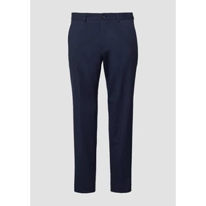 Kép 4/6 - Nadrág -  Slim fit: Viscose blend trousers  - Blue | s.Oliver 2510 