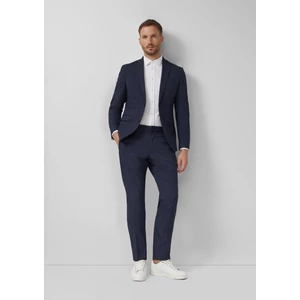 Kép 5/6 - Nadrág -  Slim fit: Viscose blend trousers  - Blue | s.Oliver 2510 