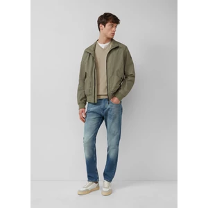 Kép 5/6 - Pulóver -  Knitted jumper with logo embroidery  - Beige | s.Oliver 2510