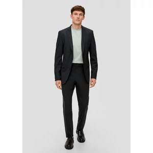 Kép 3/7 - Zakó -  s.O ULTIMATE: stretch sports jacket  - Black | s.Oliver 2510 