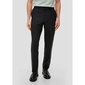 Kép 6/7 - Nadrág -  Suit trousers made of new wool  - Black | s.Oliver 2510