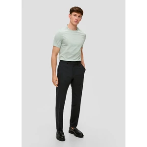 Kép 3/7 - Nadrág -  Suit trousers made of new wool  - Black | s.Oliver 2510