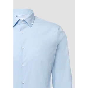 Kép 7/7 - Ing -  Tailored fit: business shirt made from stretch cotton  - Blue | s.Oliver 2510 
