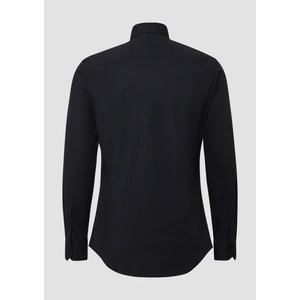 Kép 6/6 - Ing -  Tailored fit: business shirt made from stretch cotton  - Black | s.Oliver 2510
