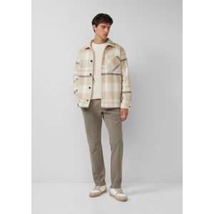 Kép 5/6 - Nadrág -  Phoenix: Structured chinos in a regular fit  - Olive | s.Oliver 2510