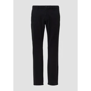 Kép 4/6 - Nadrág -  Phoenix: Structured chinos in a regular fit  - Black | s.Oliver 2510