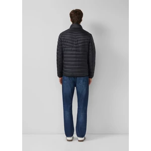 Kép 4/7 - Dzseki -  Lightweight quilted jacket with sporty contrast details | 360° Circular Vision  - Black | s.Oliver 2510