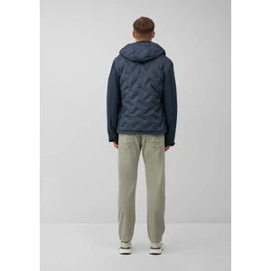 Kép 6/6 - Dzseki -  Hybrid jacket with sporty details and hood  - Blue | s.Oliver 2510