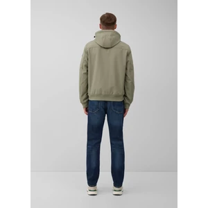 Kép 6/6 - Dzseki -  Water-repellent softshell jacket with detachable hood  - Olive | s.Oliver 2510
