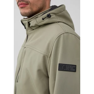 Kép 3/6 - Dzseki -  Water-repellent softshell jacket with detachable hood  - Olive | s.Oliver 2510