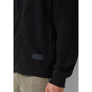 Kép 3/6 - Dzseki -  Mottled sweat jacket with sleeve pocket  - Black | s.Oliver 2510