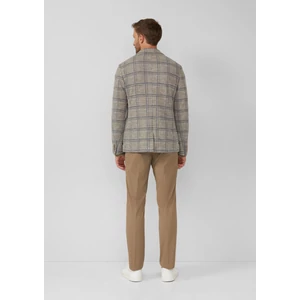 Kép 6/6 - Zakó -  s.O JOGG: Regular-fit jacket in mottled bouclé jersey  - Beige | s.Oliver 2510 WSF02