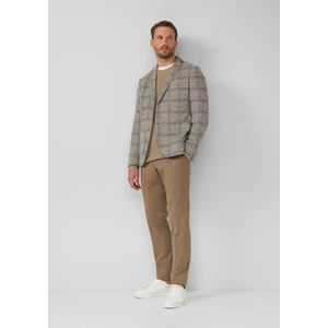 Kép 5/6 - Zakó -  s.O JOGG: Regular-fit jacket in mottled bouclé jersey  - Beige | s.Oliver 2510 WSF02