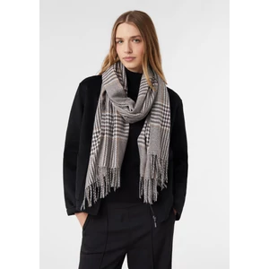 Kép 4/6 - Kieg.ruházat -  Checked fringed scarf 2510