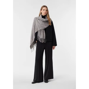 Kép 3/6 - Kieg.ruházat -  Checked fringed scarf 2510