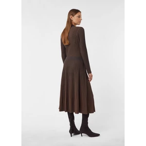 Kép 5/7 - Szoknya -  Ribbed pleated knit skirt in bicolor 2510