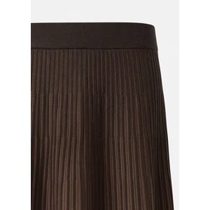 Kép 7/7 - Szoknya -  Ribbed pleated knit skirt in bicolor 2510