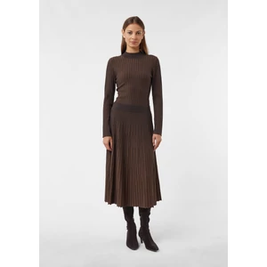 Kép 3/7 - Szoknya -  Ribbed pleated knit skirt in bicolor 2510