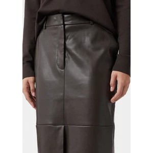 Kép 6/7 - Szoknya -  Midi skirt in smooth leather look 2510