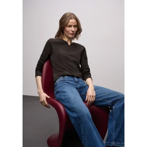 Kép 7/7 - Ing - rib shirt w.neck slit - 2512
