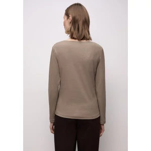 Kép 2/7 - Ing - rib shirt w.neck slit - 2512