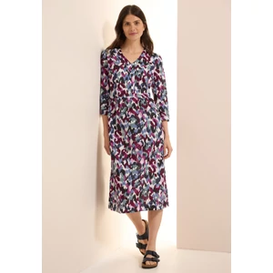 Kép 1/5 - OTLT Ruha - Cotton AOP Dress - 2505