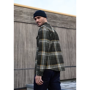 Kép 7/7 - Dzseki/Zakó Indoor - y/d check overshirt w. fleece - 2509