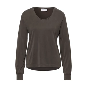 Kép 4/5 - OTLT Póló - silk look v-neck shirt - 2510