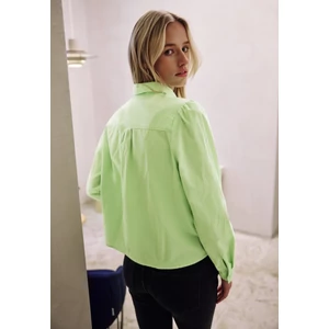 Kép 2/6 - Blúz-Ing - LTD QR Corduroy Shirtcollar bl - 25HW