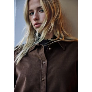 Kép 7/7 - Blúz-Ing - LTD QR Corduroy Shirtcollar bl - 25HW
