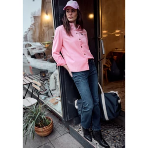Kép 3/6 - Blúz-Ing - LTD QR Corduroy shirtcollar bl - 26FS