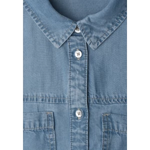 Kép 5/7 - Ruha - washed shirt collar Dress - 2604
