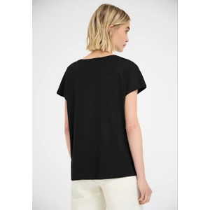 Kép 2/6 - Póló - v-neck jersey slub shirt - 2605
