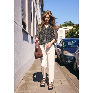 Kép 3/6 - Blúz-Ing - LTD QR Studio_Chiffon v-neck b - 26HW