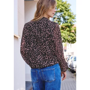 Kép 2/7 - Blúz-Ing - LTD QR Studio_Chiffon v-neck b - 26HW