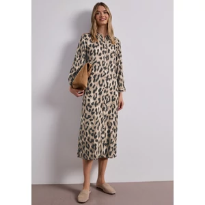 Kép 3/5 - Ruha - Viscose Shirt Dress_AOP - 2604