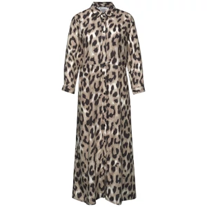 Kép 4/5 - Ruha - Viscose Shirt Dress_AOP - 2604